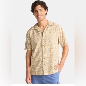 George Linen Blend Men's Shirt Size 3XL(54-56)